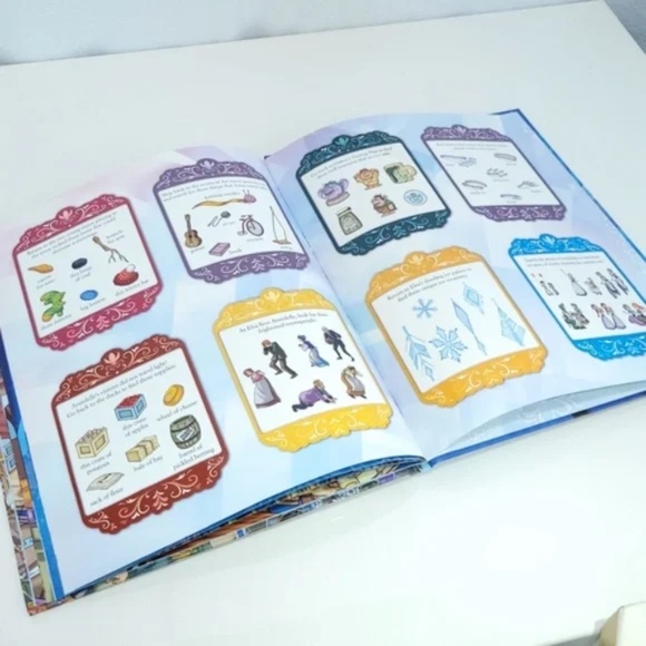 Kids Books Disney Frozen Activity Beauty and The Beast - Picture 5 of 8